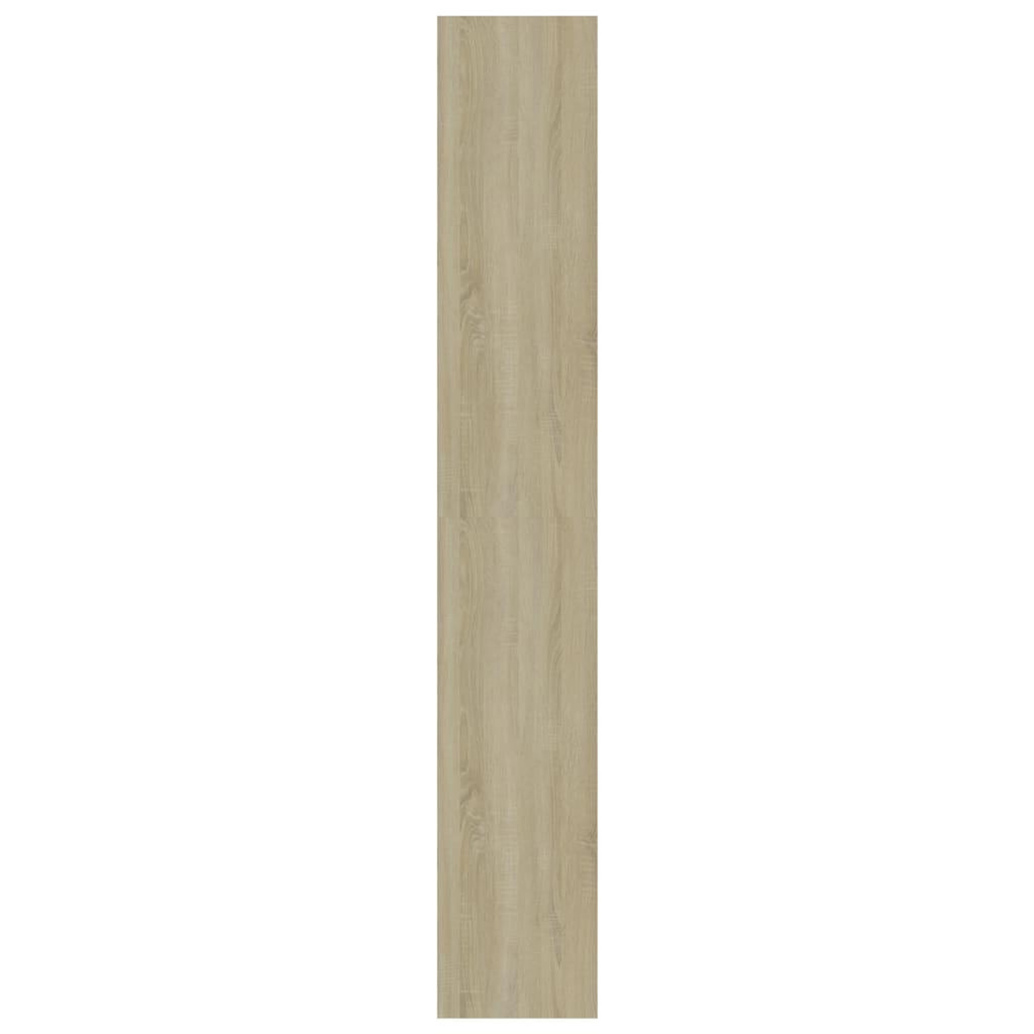 Voir la diapositive 5 : VIDAXL Bibliotheque Chene sonoma 40x30x189 cm Bois d'ingenierie