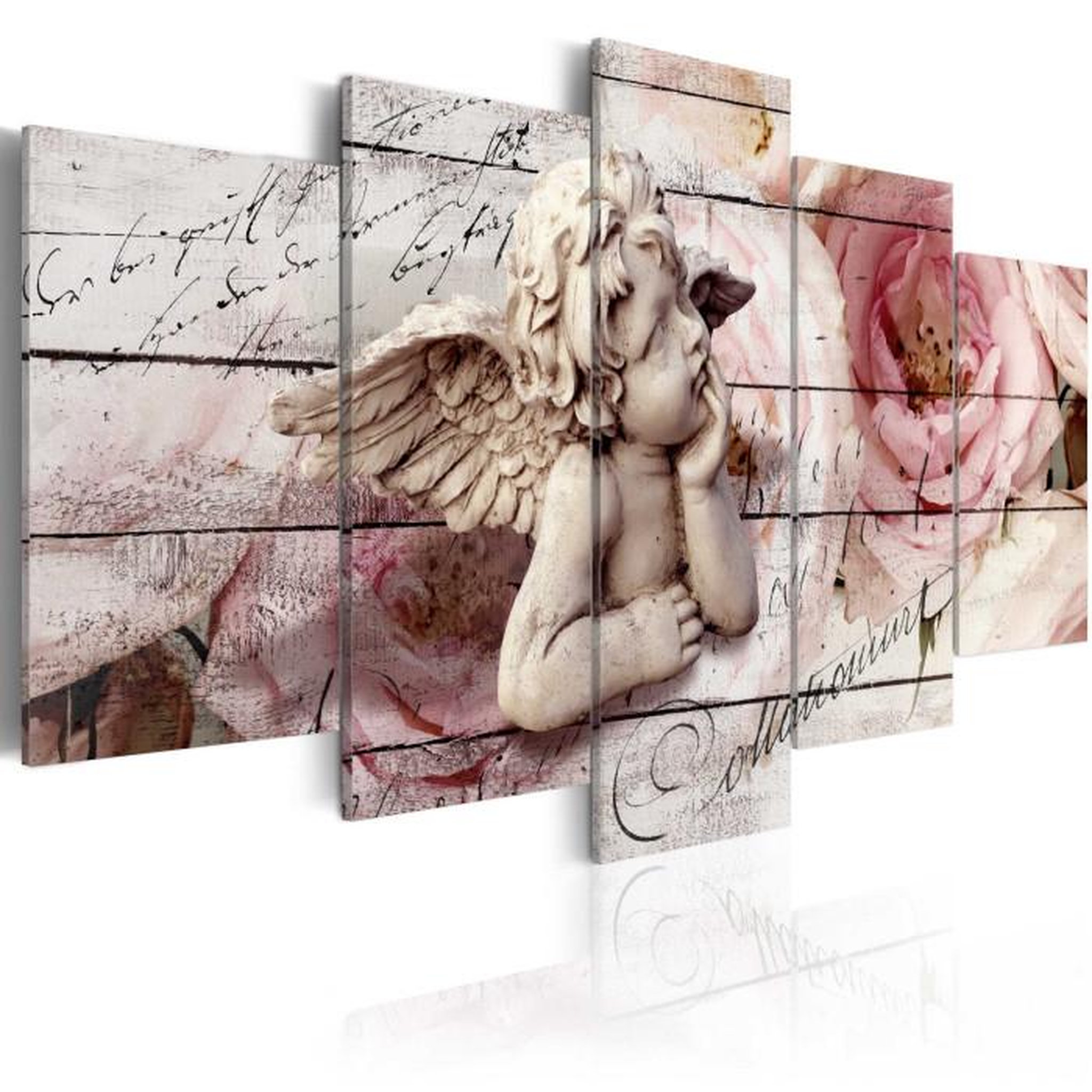 Paris Prix Tableau Imprimé  Chérubin Pensif. Coloris disponibles : Multicolore