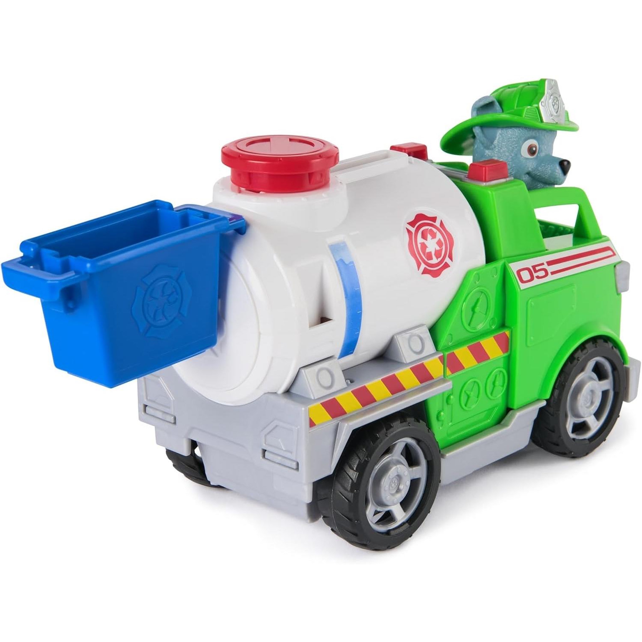 Voir la diapositive 3 : SPIN MASTER Paw Patrol Fire Rescue - Rocky avec camion-citerne