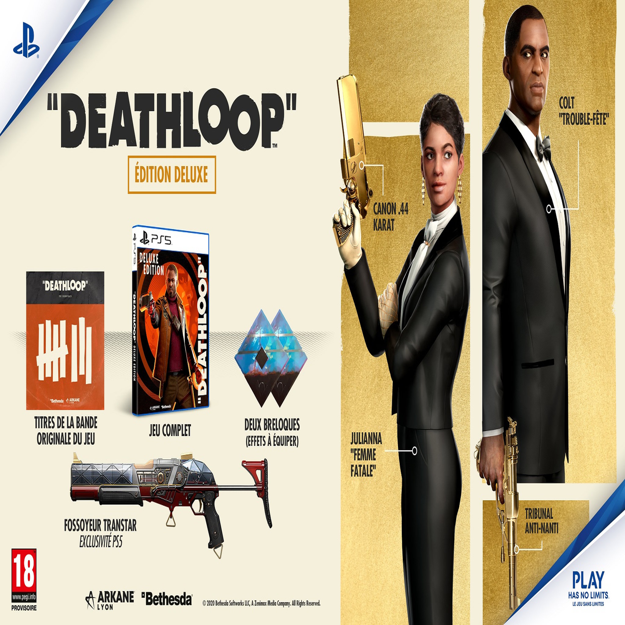 Voir la diapositive 2 : Deathloop Edition Deluxe PS5