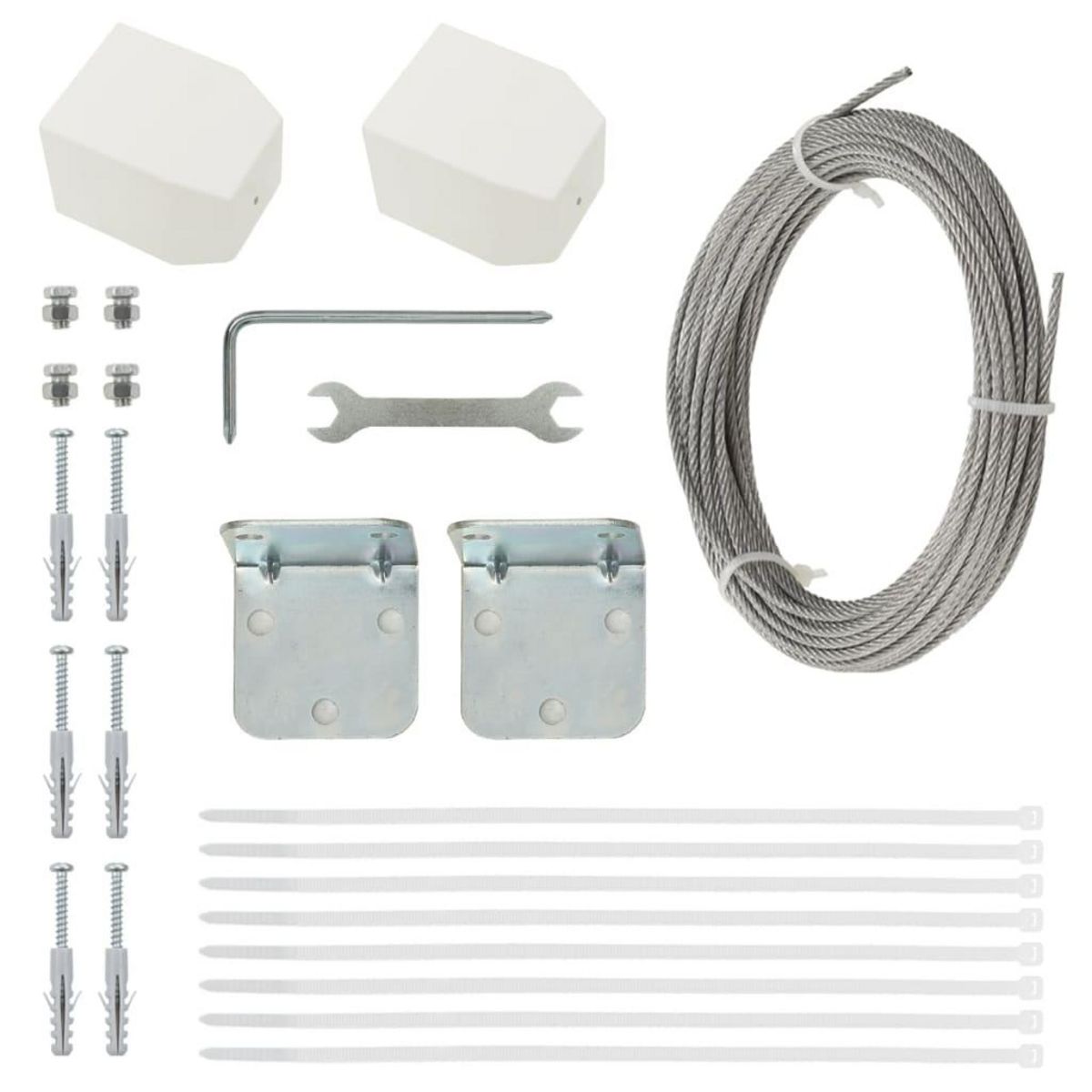 VIDAXL Ecran de balcon Vert clair 100x240 cm Tissu Oxford