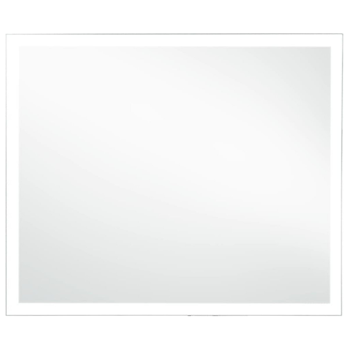 VIDAXL Miroir mural a LED pour salle de bains 60x50 cm