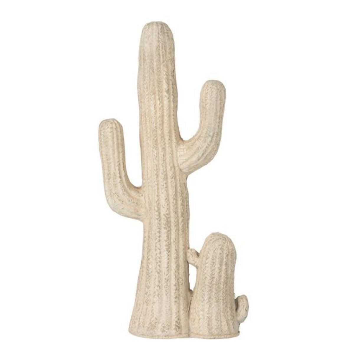 Paris Prix Statuette Déco  Cactus  58cm Beige