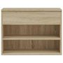 Voir la diapositive 5 : VIDAXL Banc a chaussures Chene sonoma 60x30x45 cm Bois d'ingenierie