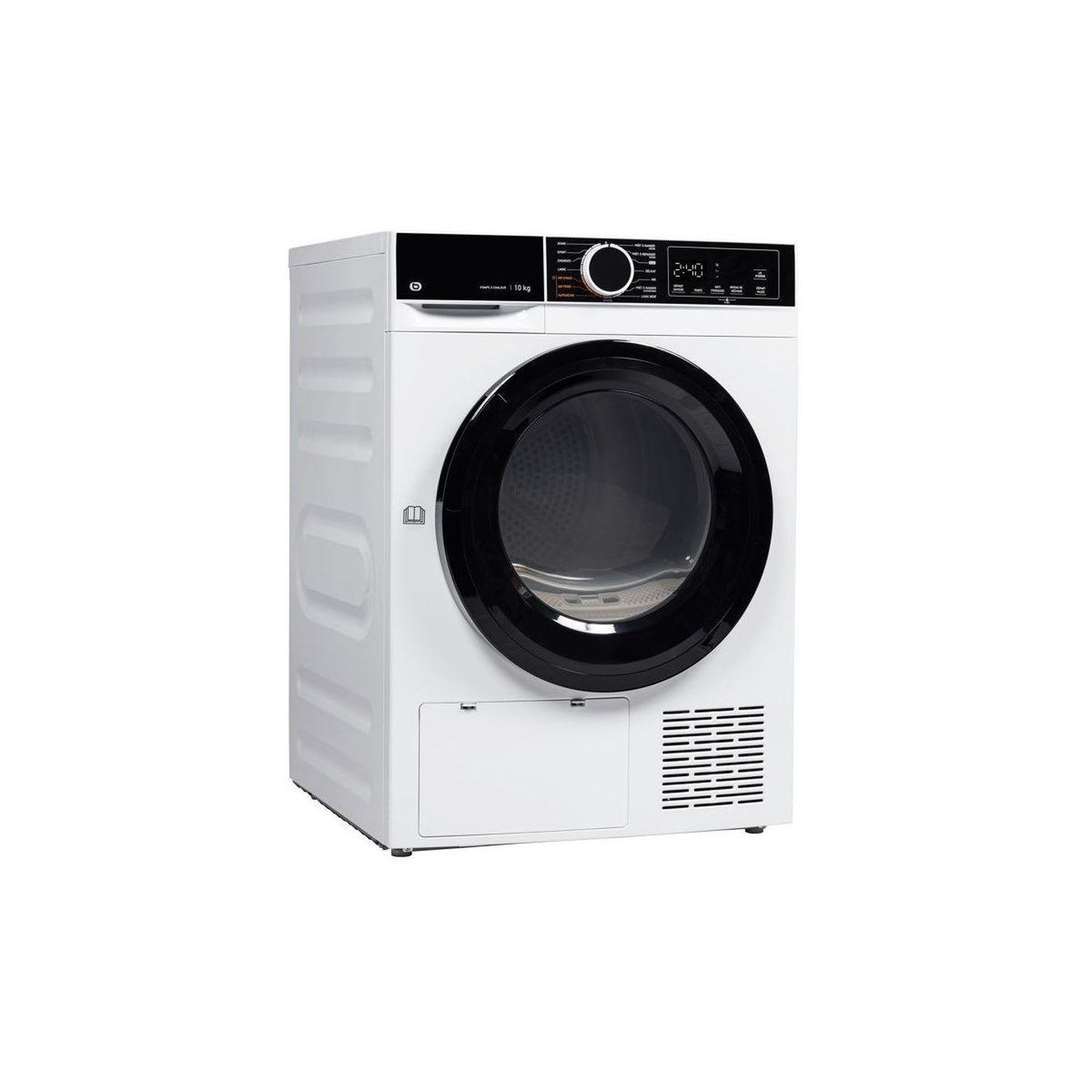 Voir la diapositive 2 : ESSENTIEL B Sèche linge pompe à chaleur eslhp10-3b
