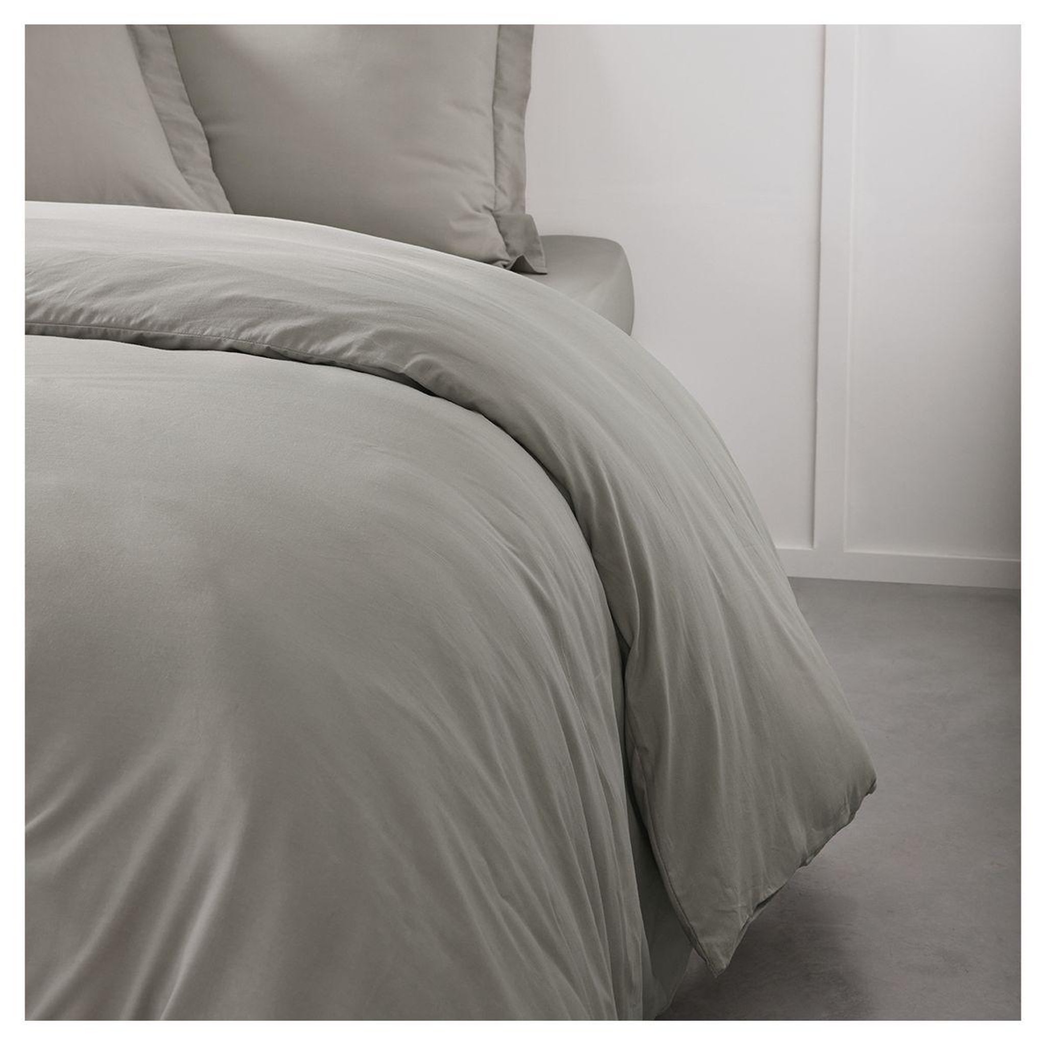 Voir la diapositive 3 : TODAY Housse de Couette unie en Coton 57 fils