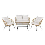 Paris Prix Salon de Jardin  Viga  126cm Naturel