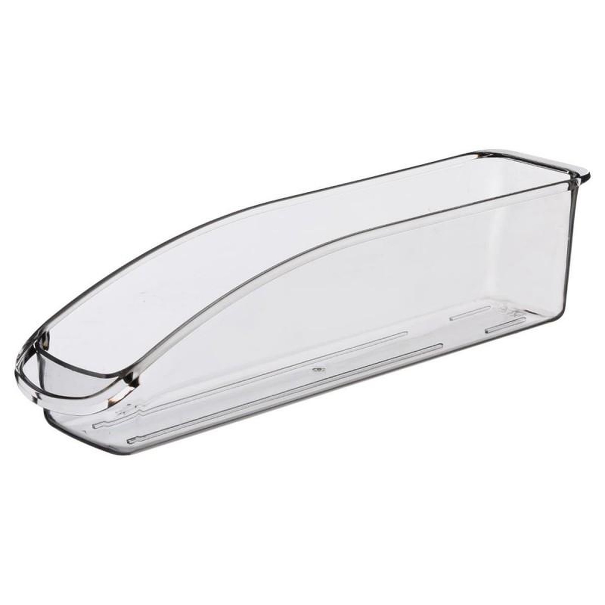 Voir la diapositive 1 :  Bac Rangement  Réfrigérateur  8x32cm Transparent