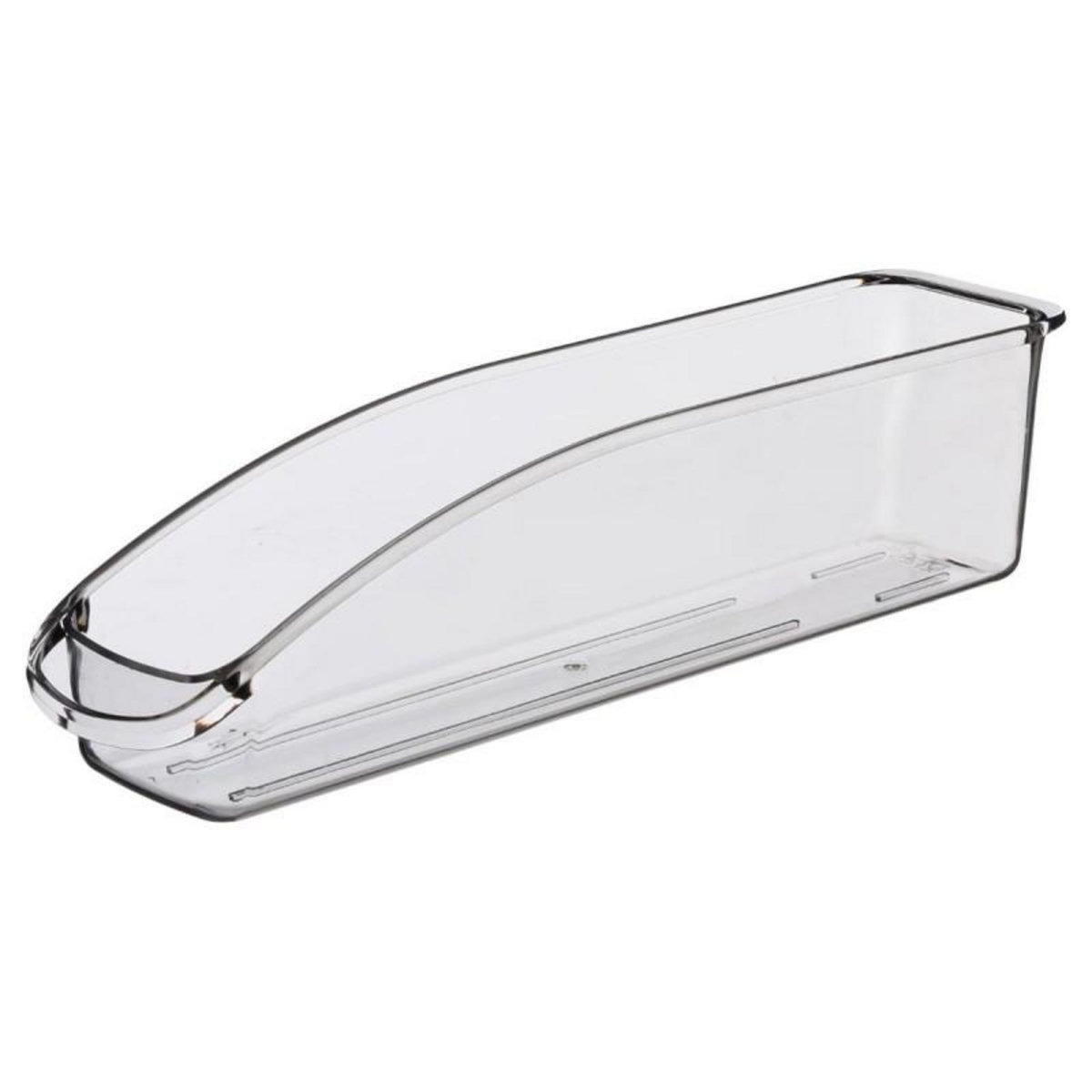  Bac Rangement  Réfrigérateur  8x32cm Transparent