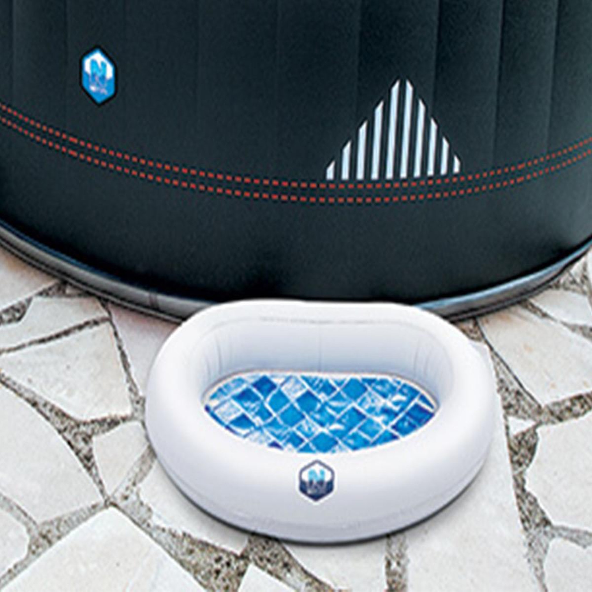 Voir la diapositive 2 : Netspa Bassin rince-pieds gonflable pour spa - Netspa