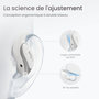 Voir la diapositive 4 : SHOKZ Ecouteurs OpenFit Air Blanc