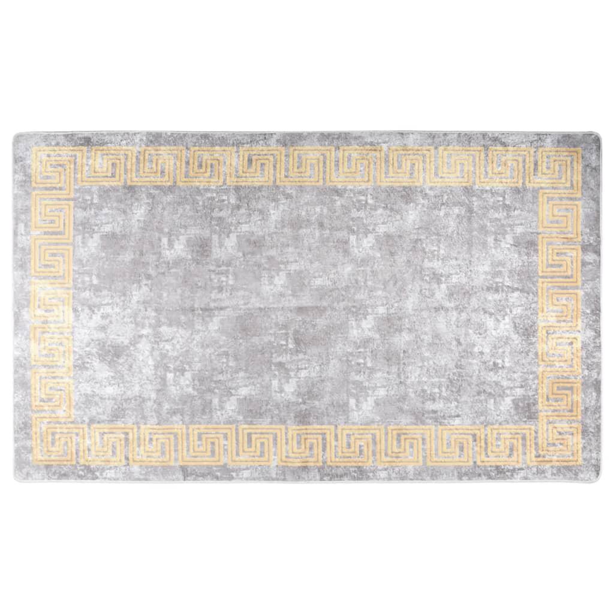 Voir la diapositive 1 : VIDAXL Tapis lavable antiderapant 120x180 cm gris