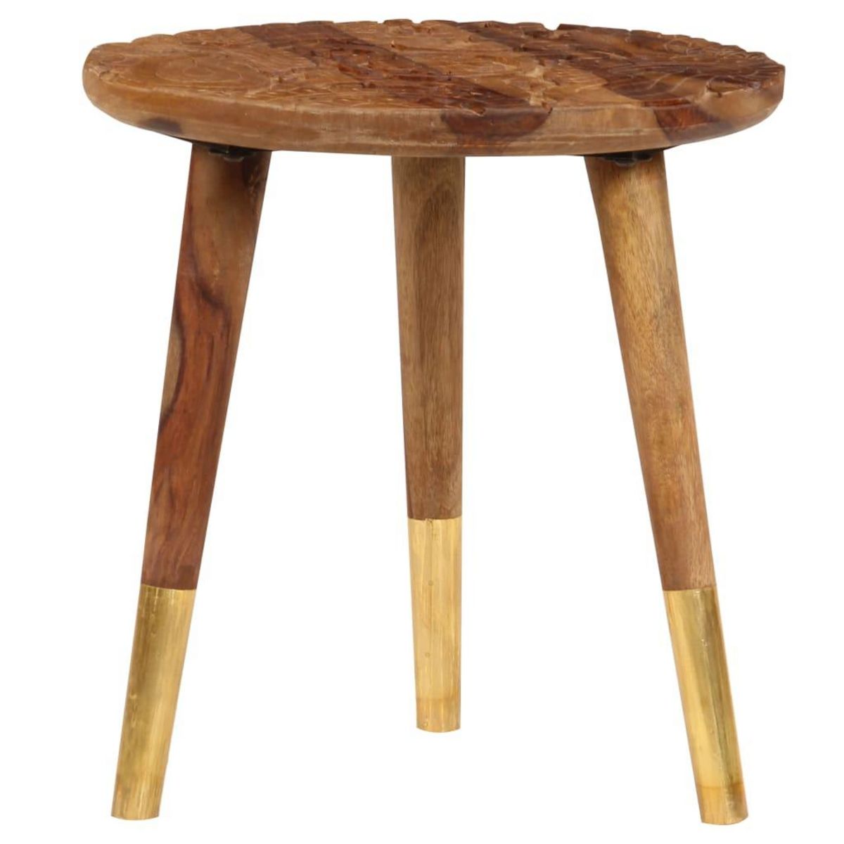 VIDAXL Tables basses 2 pcs Bois massif