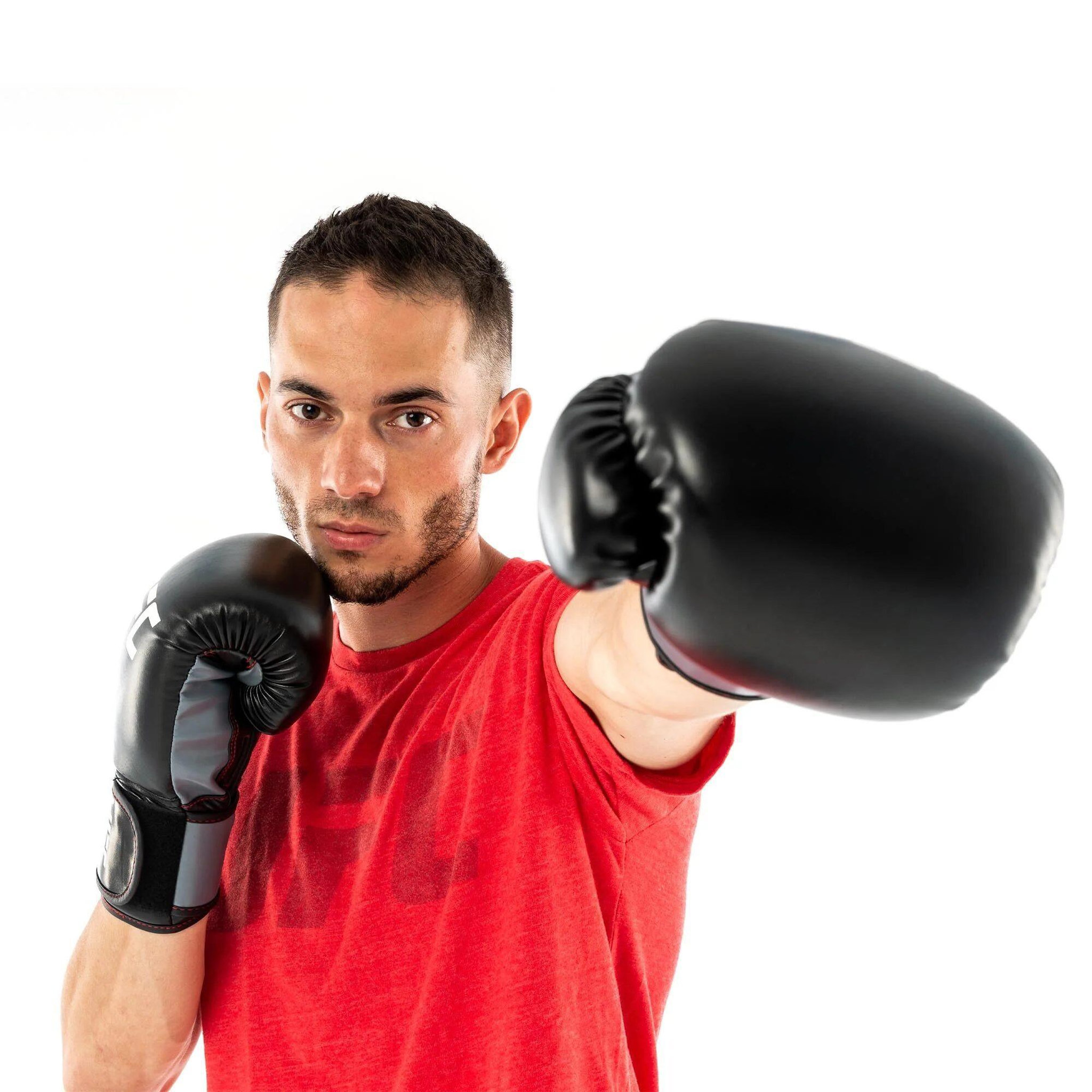 Voir la diapositive 6 : UFC Gants de boxe wmt - ufc - noir - 10 oz