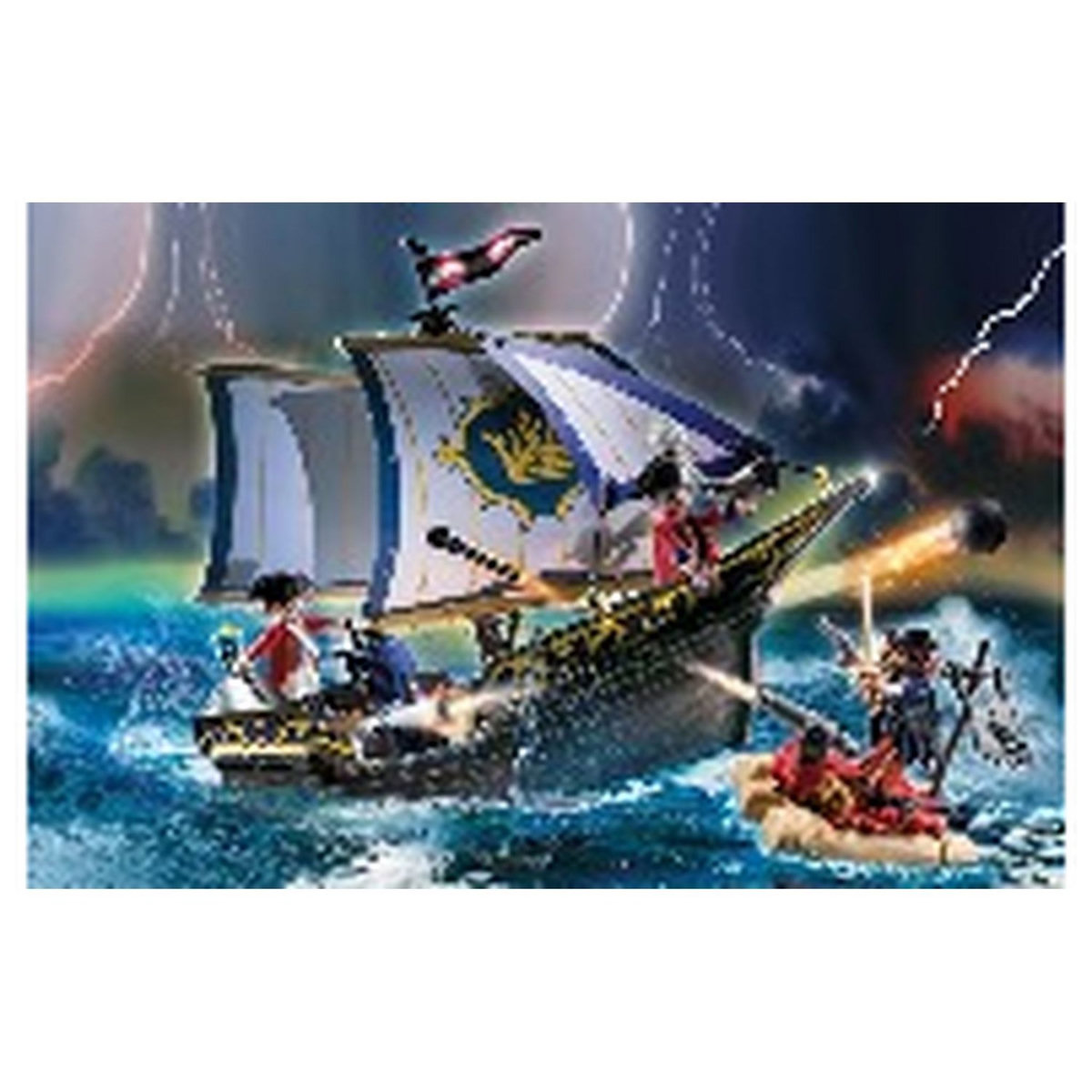 PLAYMOBIL 70412 - Pirates - Chaloupe des soldats