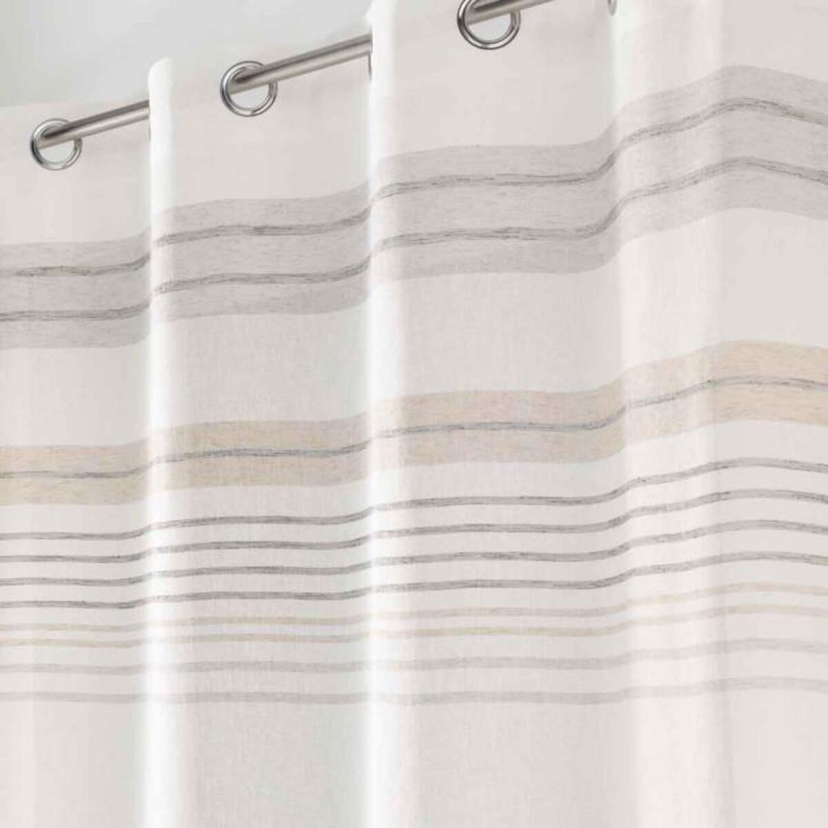 Paris Prix Rideau Voilage à Œillets  Zola  140x240cm Blanc