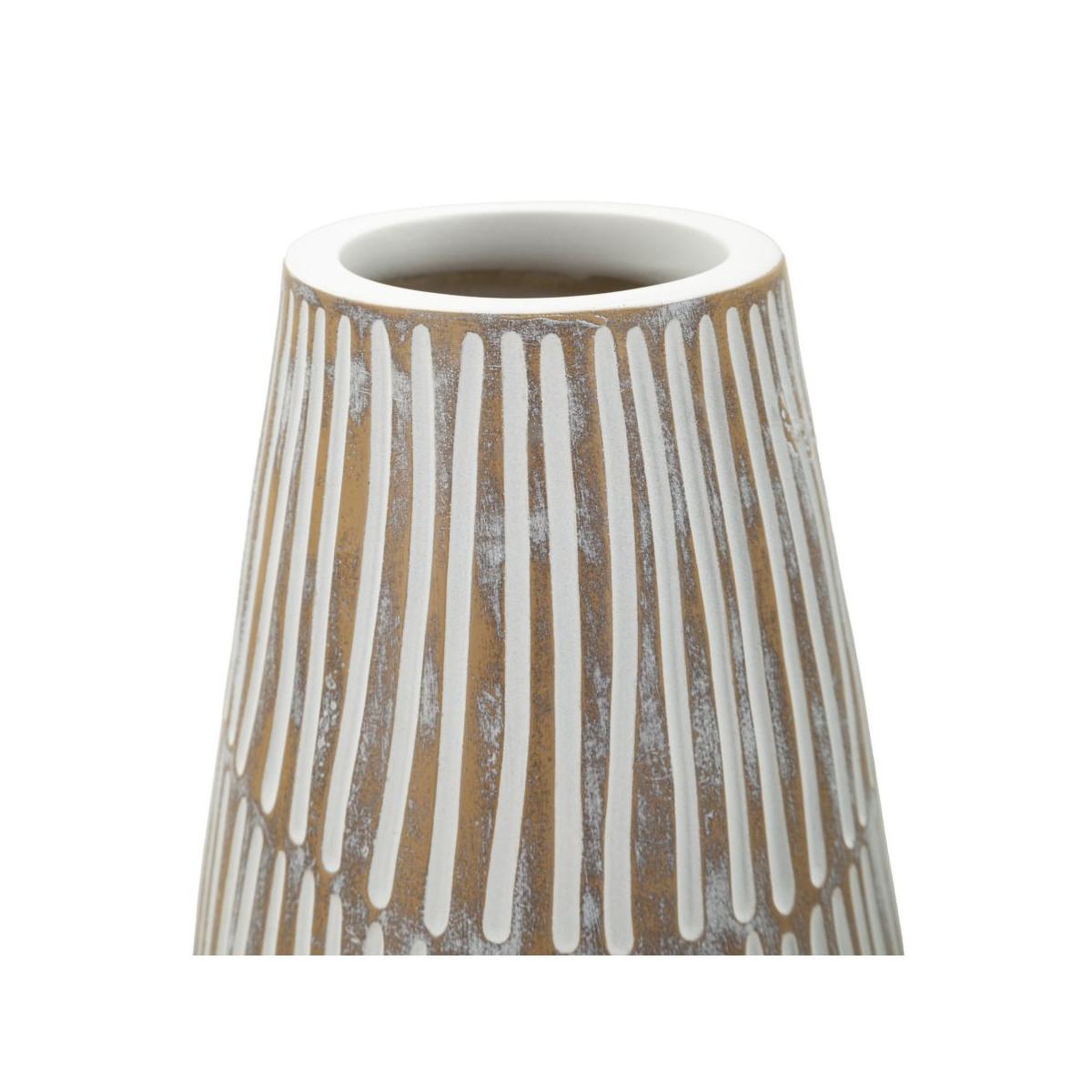 Voir la diapositive 3 : Paris Prix Vase design  hanoi  47cm naturel
