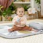 Voir la diapositive 4 : MARKET24 INGENUITY Tapis d'éveil tout confort Petit Eléphant, 12 cartes étapes mensuelles et tableau personnalisable