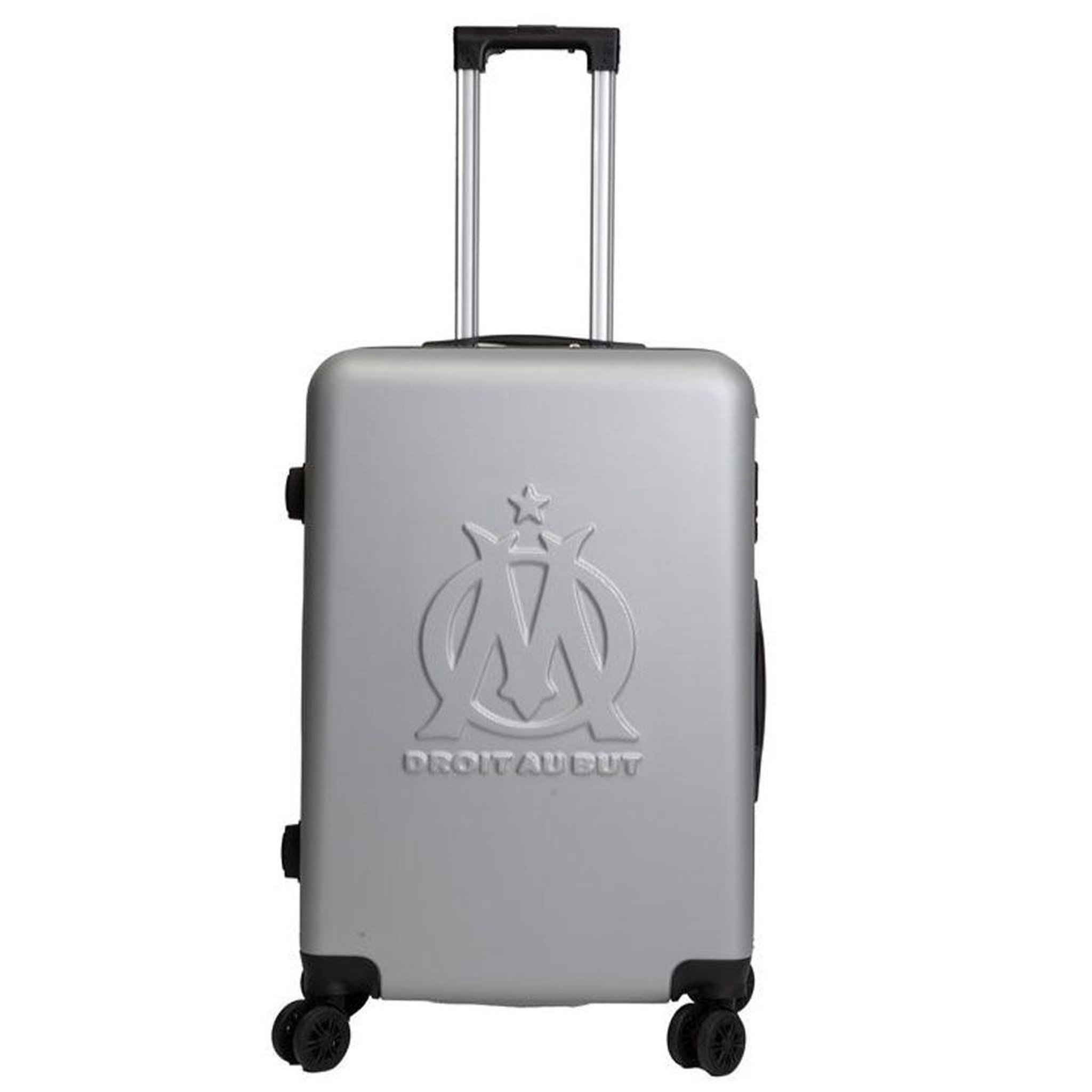 Olympique de Marseille OM Valise e Homme 67x27x43cm. Coloris disponibles : Gris