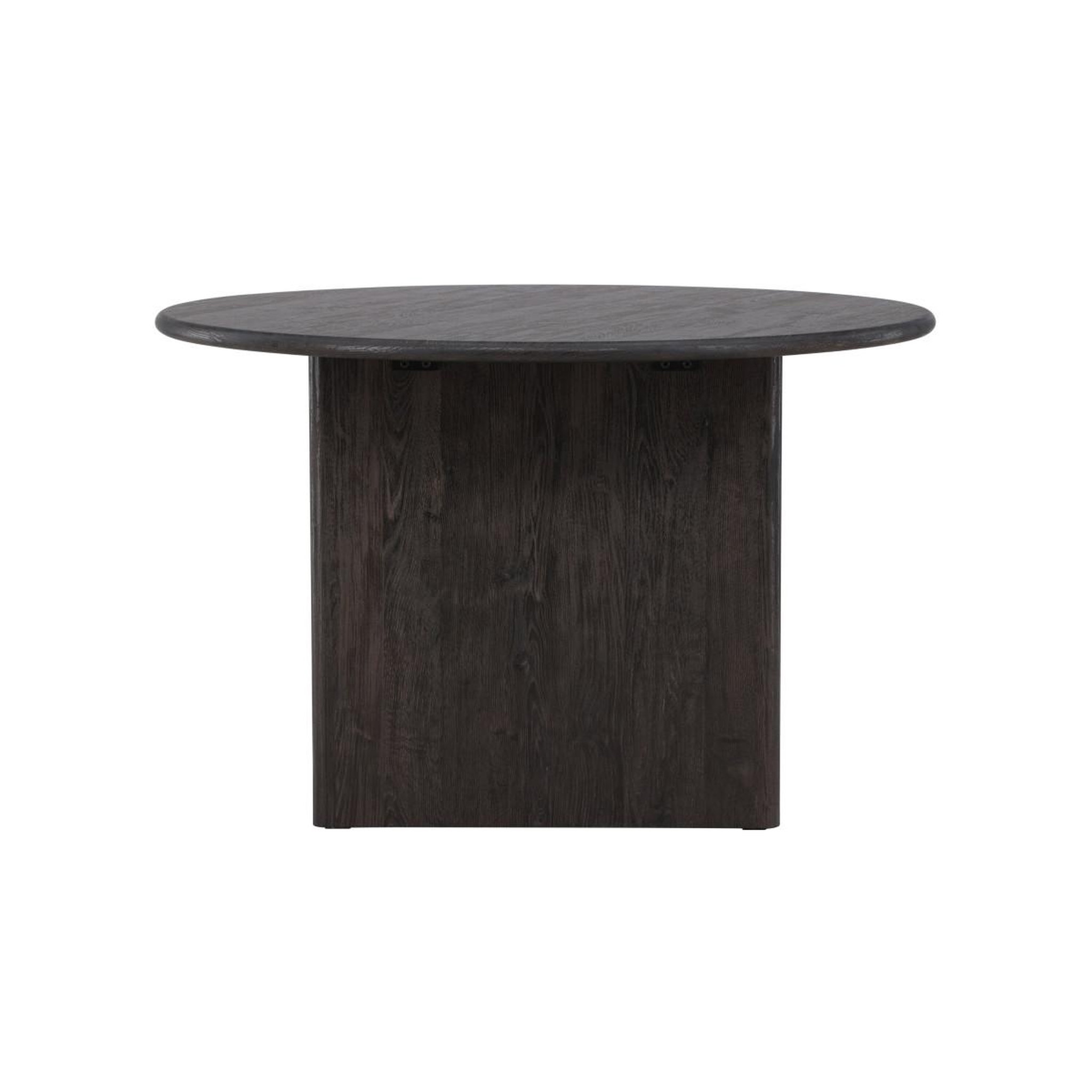 Voir la diapositive 2 : Paris Prix Table à manger ronde  bjorholmen  120cm noir