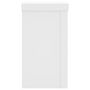 Voir la diapositive 5 : VIDAXL Supports pour plantes 2 pcs blanc 10x10x18 cm bois d'ingenierie