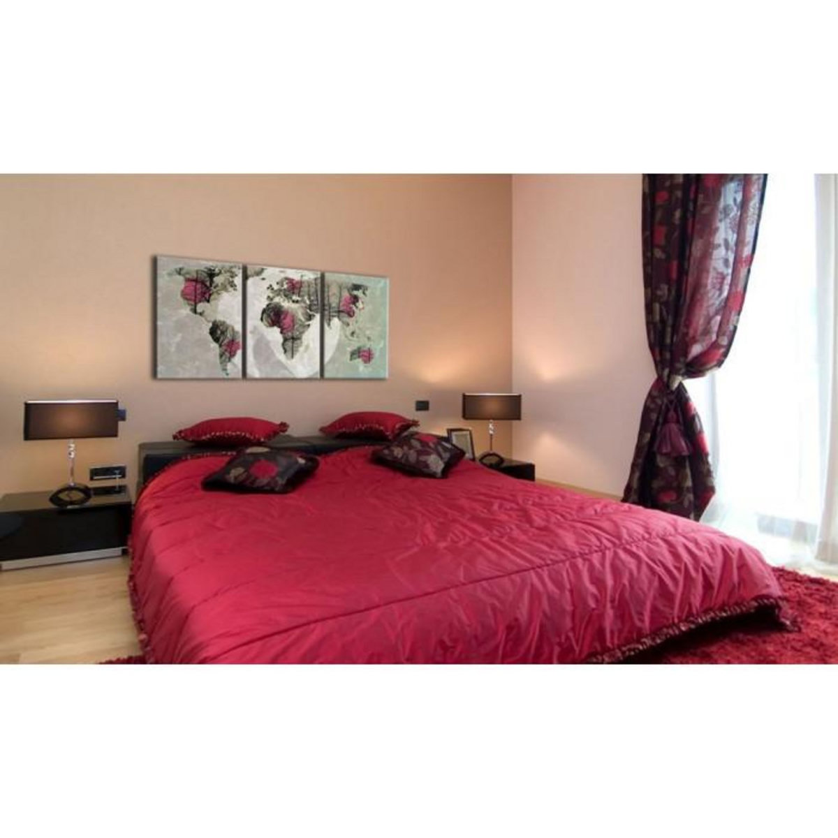 Paris Prix Tableau Imprimé  Moonlight Map