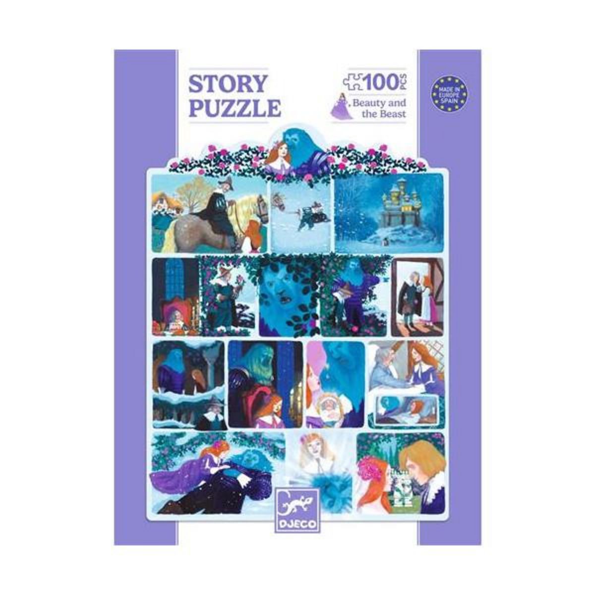 Djeco Puzzle 100 pièces Djeco La Belle et la Bête