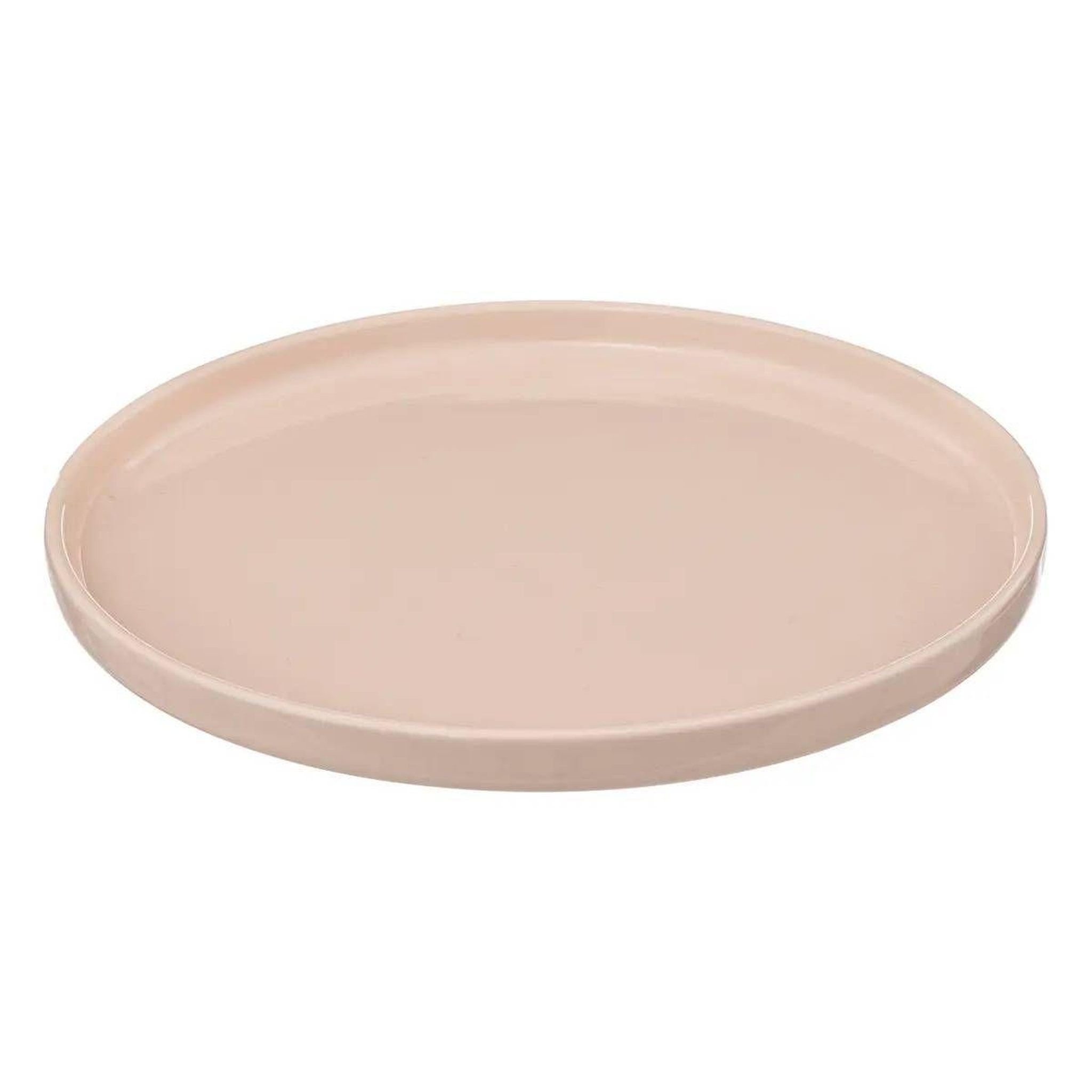 Voir la diapositive 2 : SECRET DE GOURMET Lot de 6 assiettes plates  marie  26cm nude