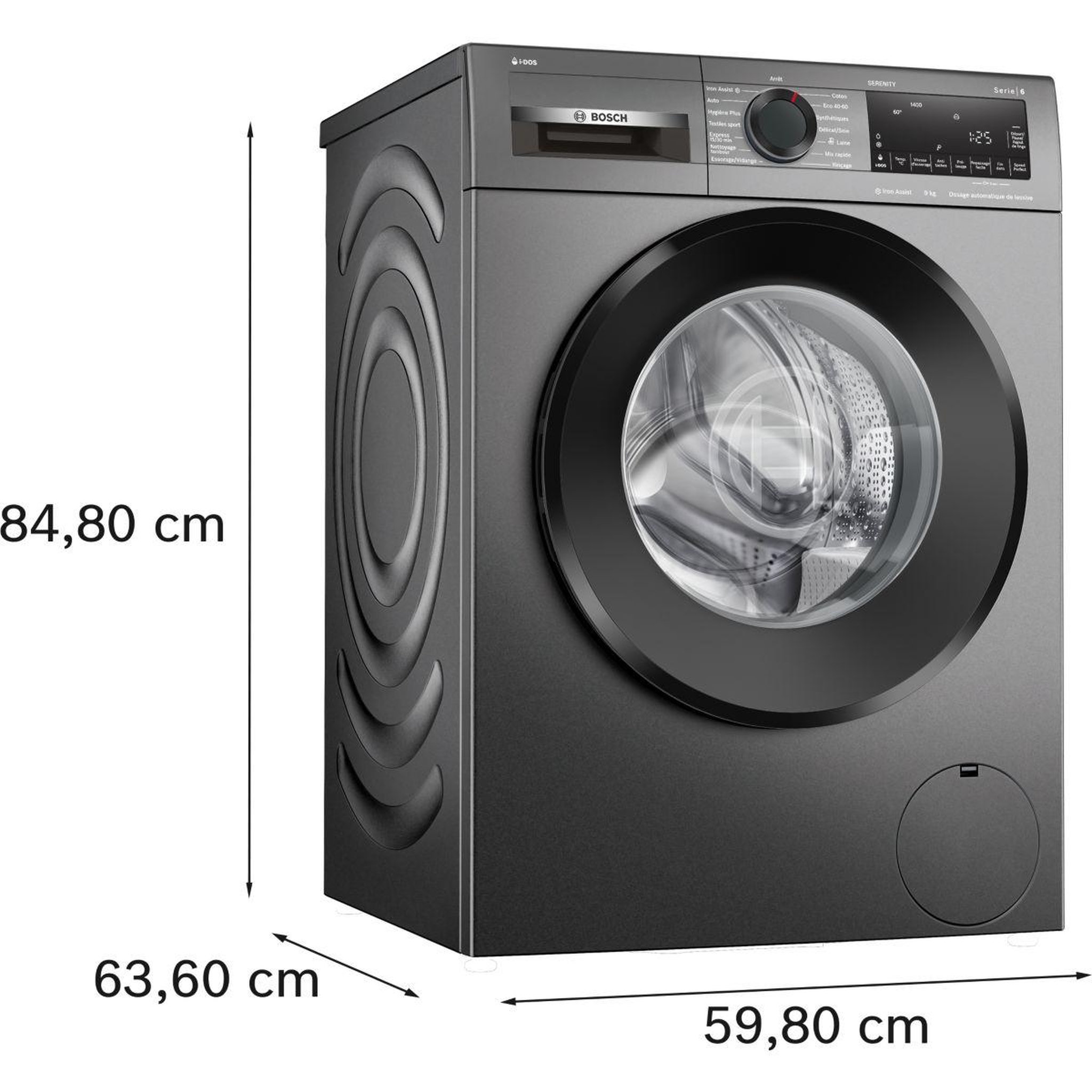 Voir la diapositive 4 : BOSCH Lave linge hublot wgg244frfr serenity
