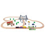Voir la diapositive 3 : Eichhorn Eichhorn Train Track with Bridge Playset, 55dlg. 100006204