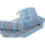 Voir la diapositive 2 : MARKET24 Chaise de jardin DKD Home Decor Bleu 90 x 50 x 55 cm