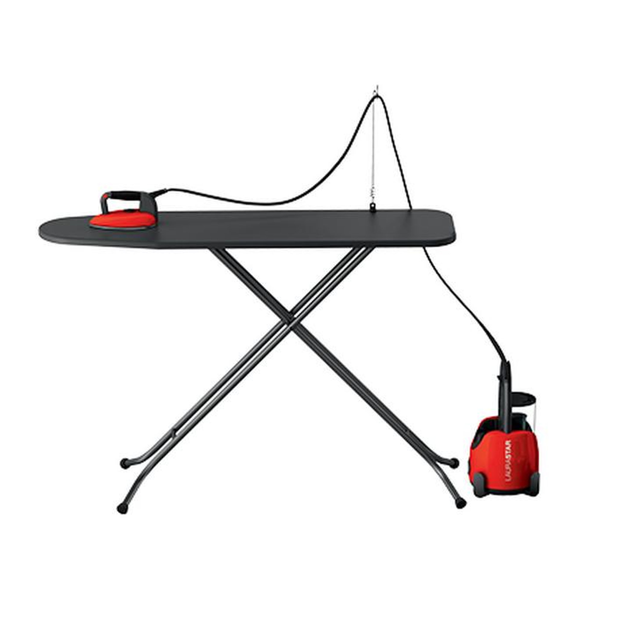 Voir la diapositive 2 : LAURASTAR Centrale vapeur mobile 2200w - LIFT ORIGINAL RED