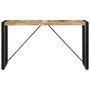 Voir la diapositive 2 : VIDAXL Table a manger 140x70x75 cm Bois de manguier massif