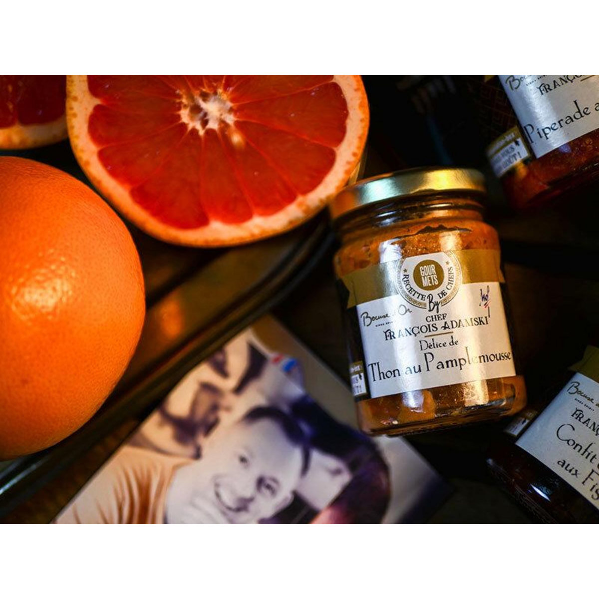 Smartbox Coffret L'Intemporelle : délices gourmet et vin livrés à domicile - Coffret Cadeau Gastronomie