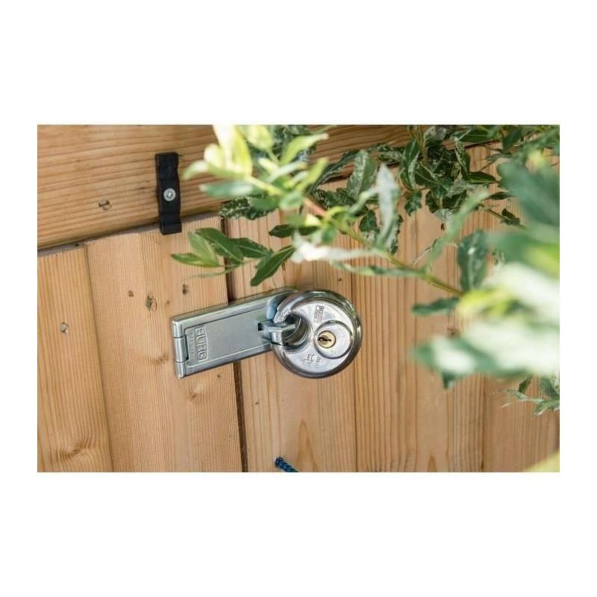 BURG WACHTER Cadenas cylindrique - BURG WACHTER - 21 70 SB - Acier inoxydable 70 mm, ouverture a clé