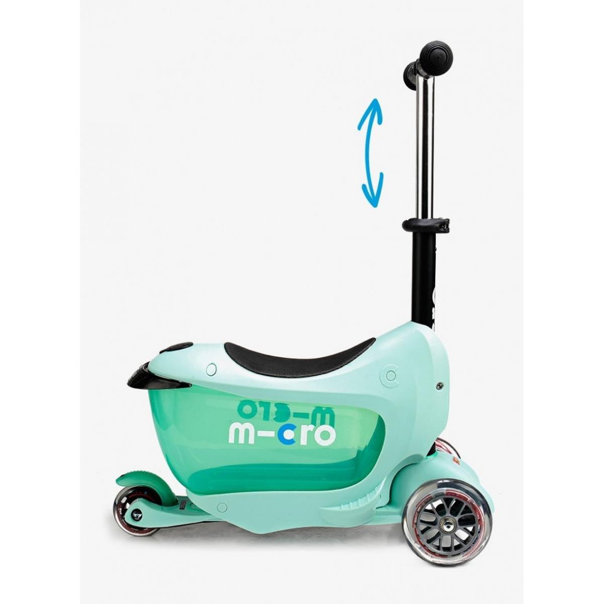 Voir la diapositive 5 : Micro Trottinette Mini2go Deluxe Plus Mint