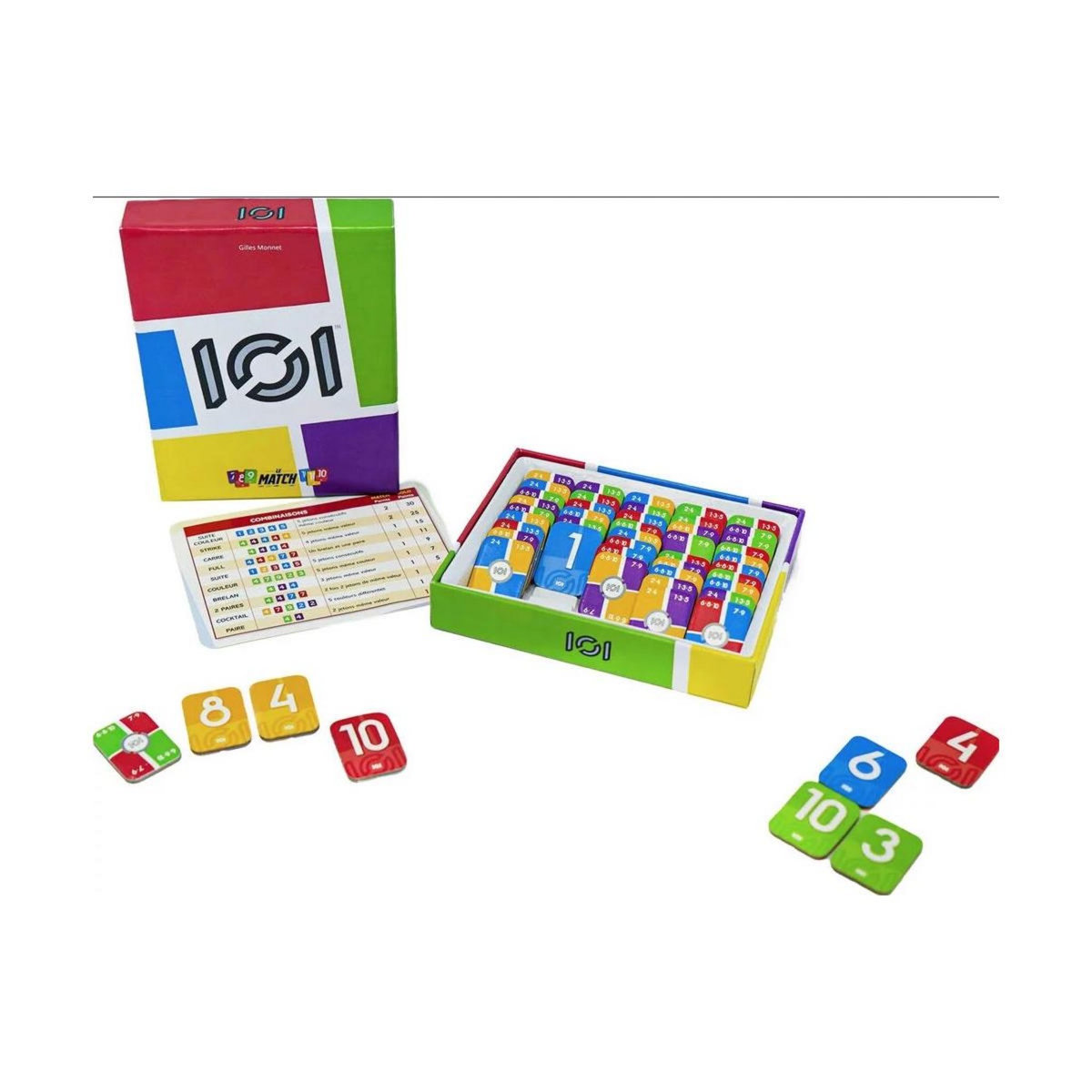 TRIBUO 101 le match jeux de cartes