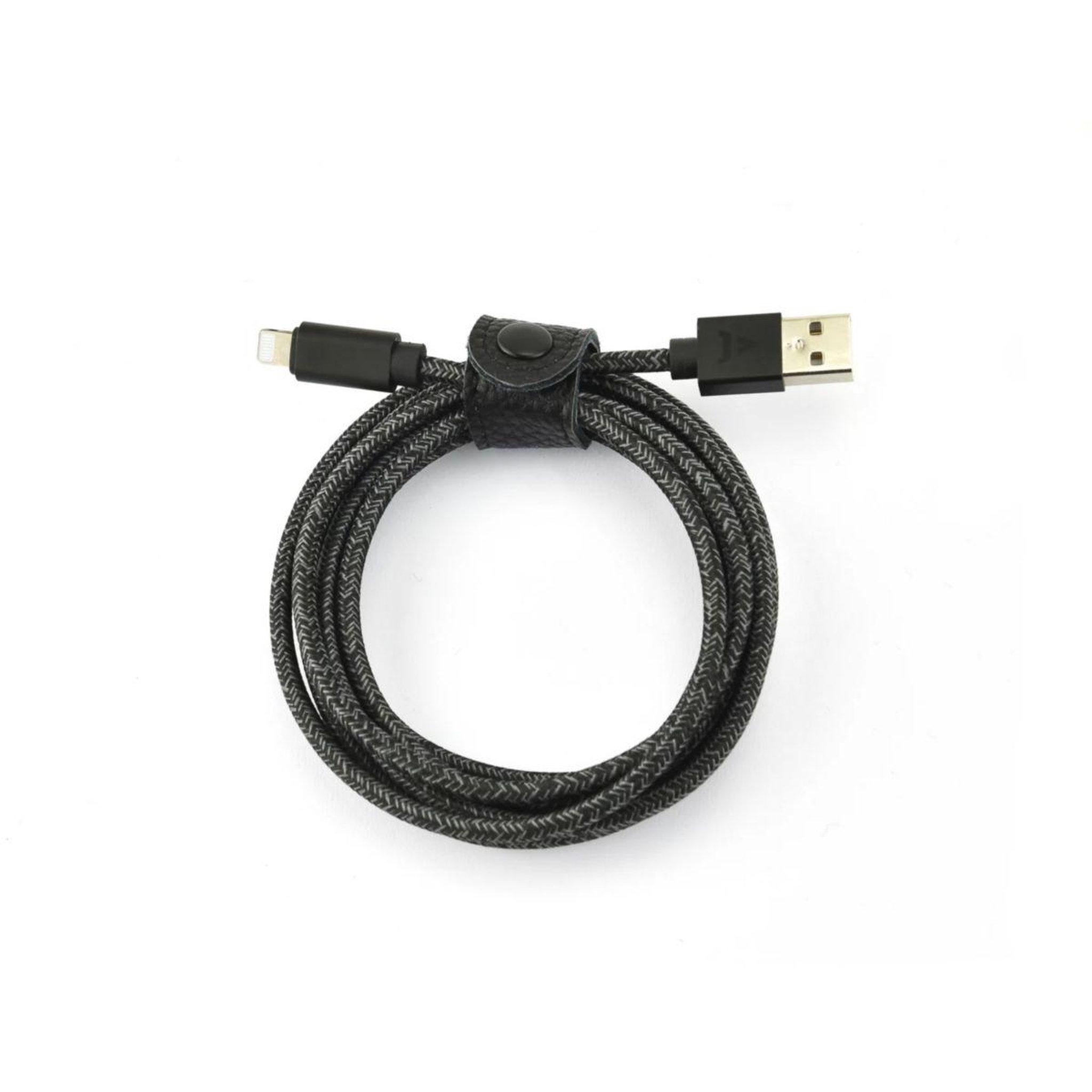 Voir la diapositive 2 : ADEQWAT Câble lightning vers usb 2m certifié apple noir
