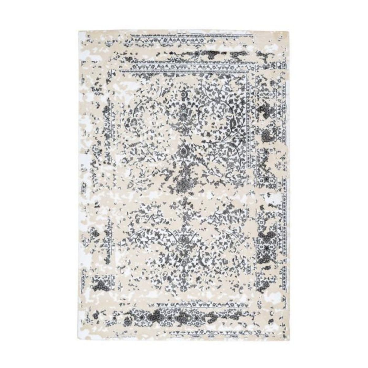 Paris Prix Tapis Vintage à Poils Courts  Broadway VI  Gris