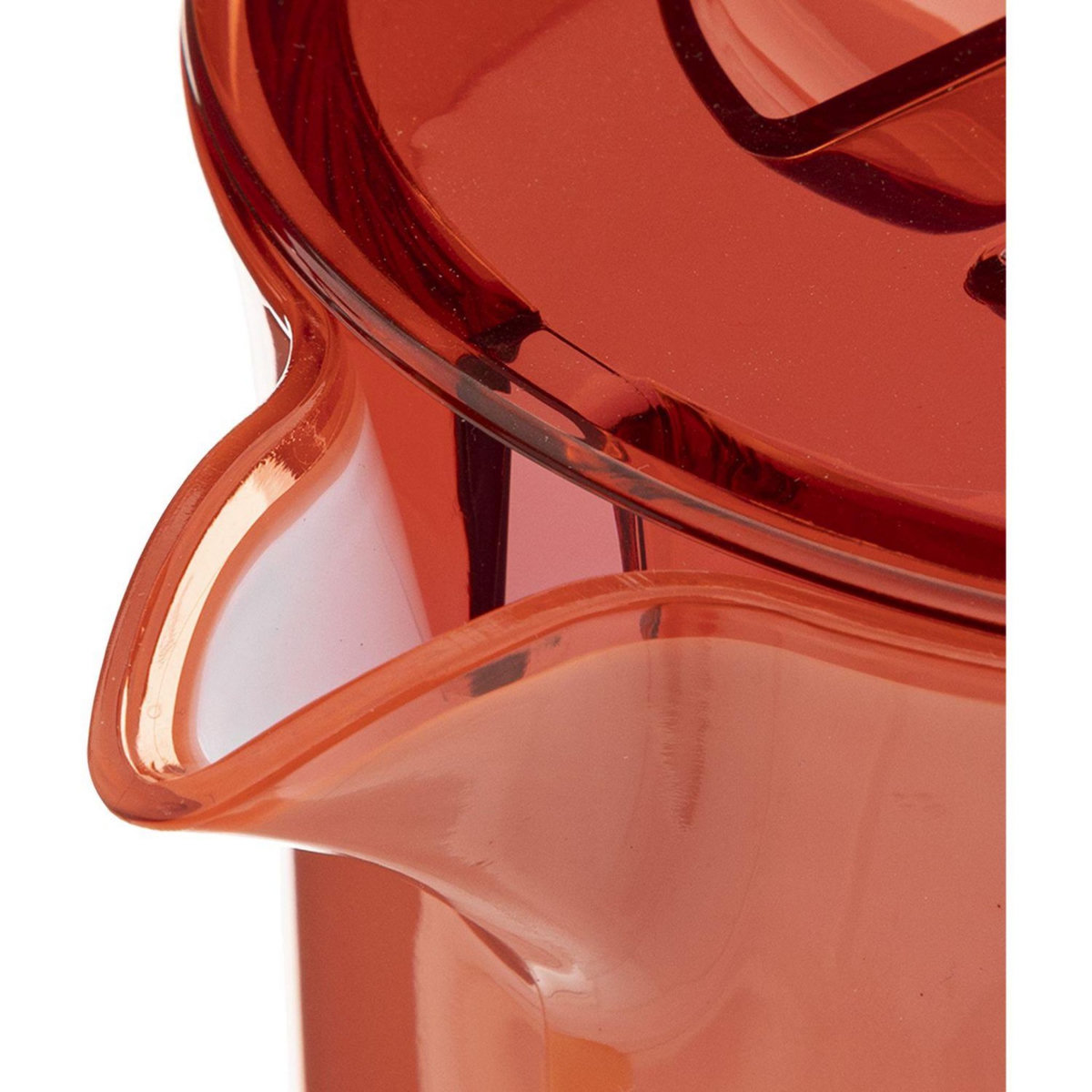 Pichet plastique rose 