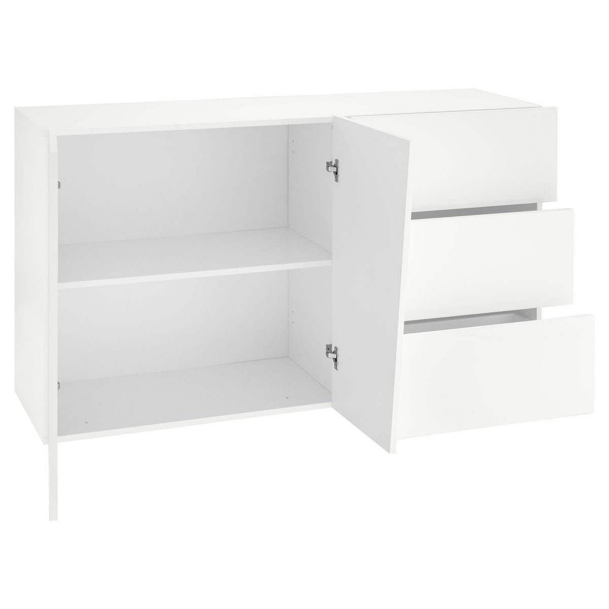 Buffet 2 portes 3 tiroirs L140cm VERONA