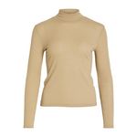 Vila T shirt Manches  ongues  Femme Vila Elsea. Coloris disponibles : Beige