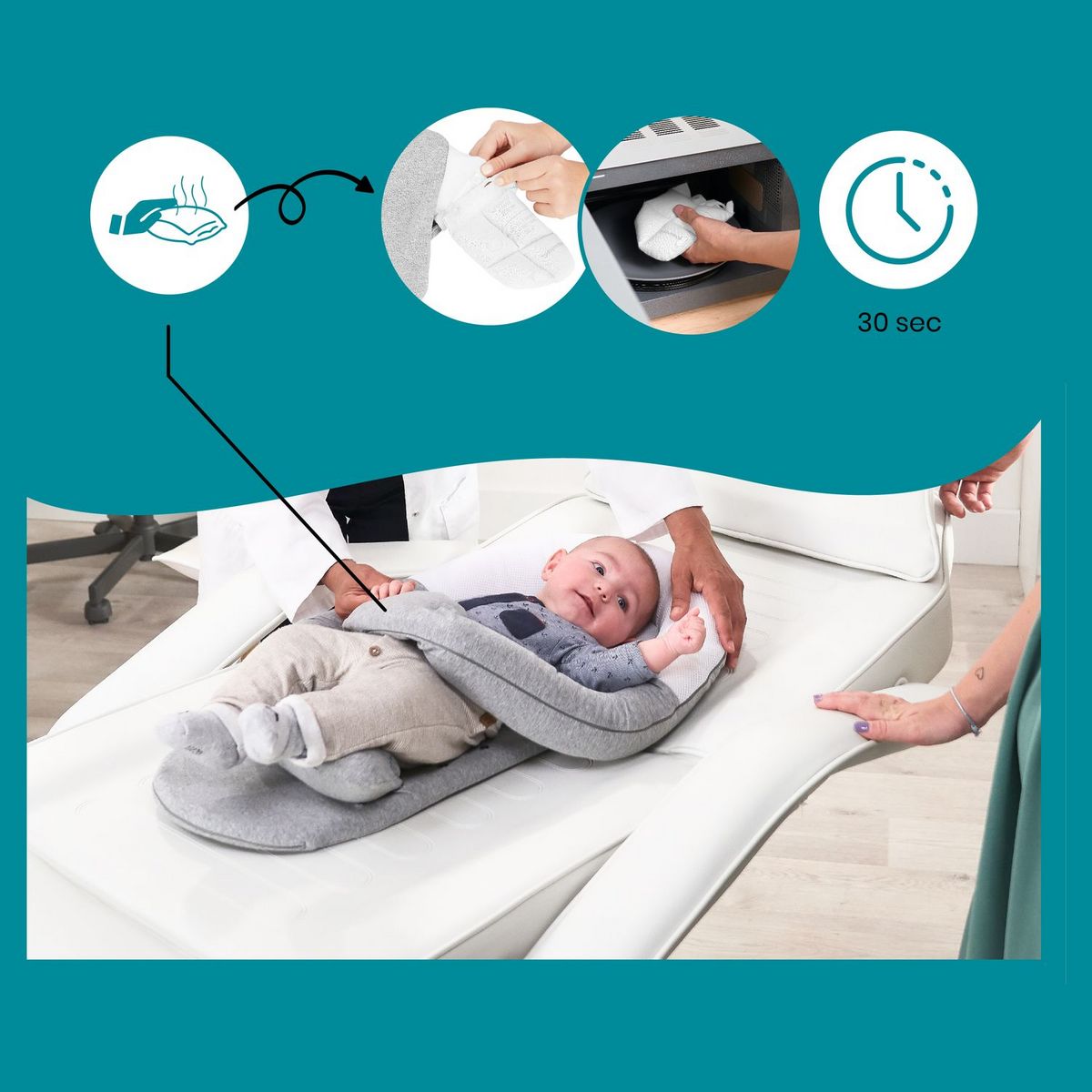 BABYMOOV Réducteur anti-coliques CloudNest 