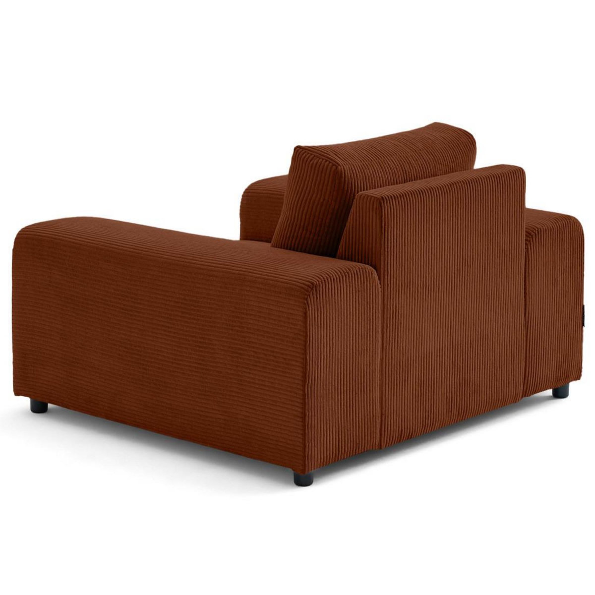 LISA DESIGN Garance - fauteuil en velours côtelé