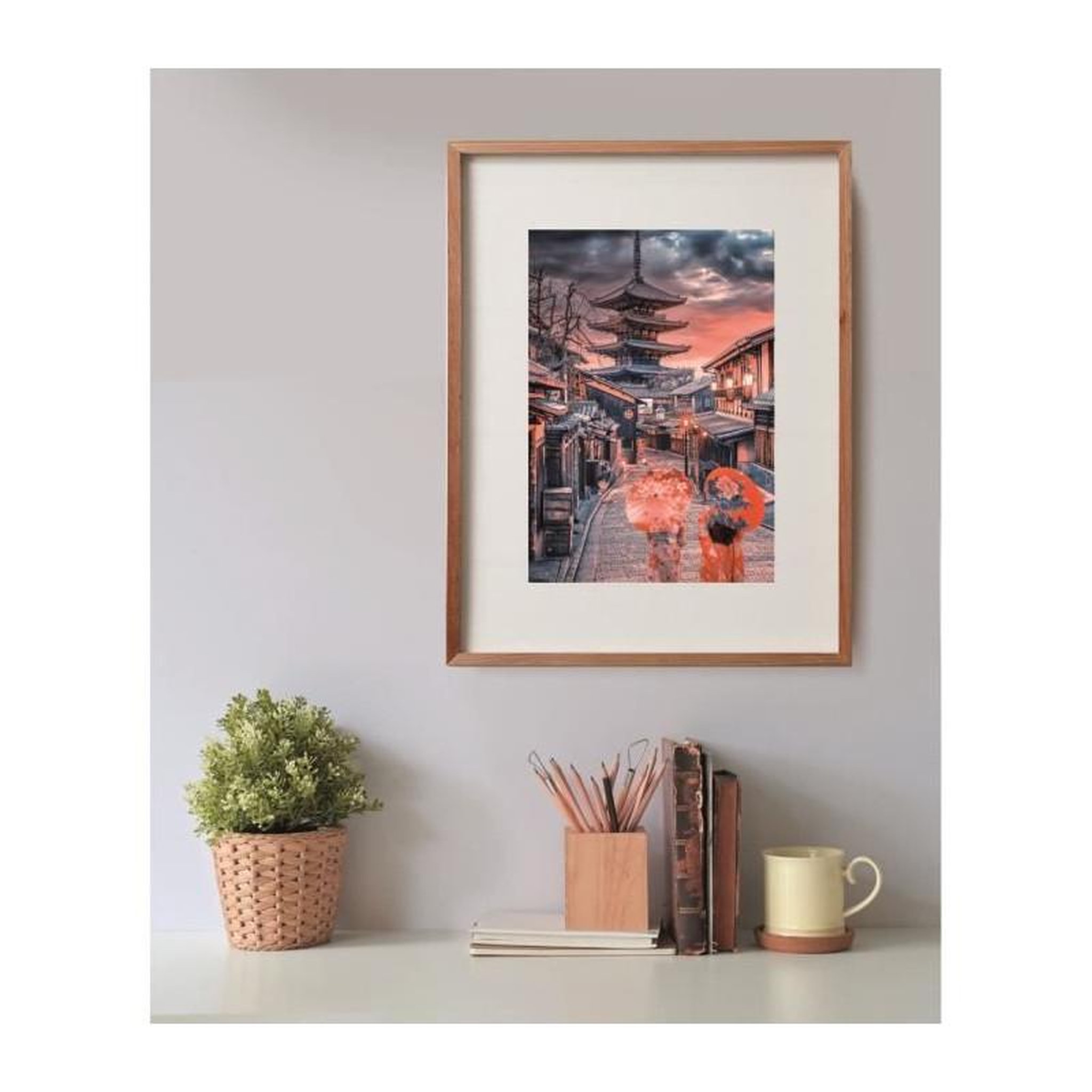 Voir la diapositive 4 : CLEMENTONI Puzzle 500 pièces Compact Evening in Kyoto – Puzzle adulte – Clementoni