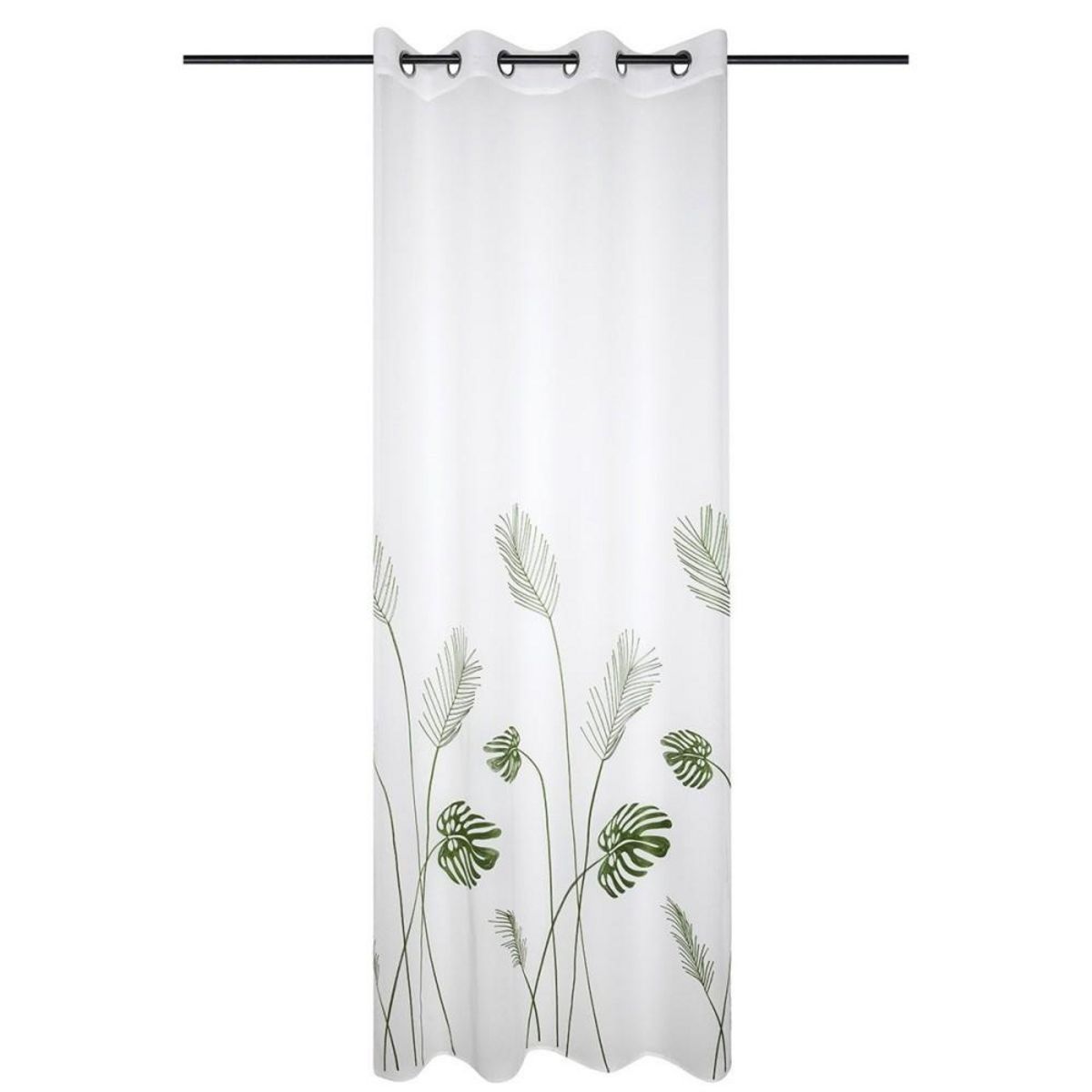 Lovely Casa Voilage à œillets 140x260 cm Taman vert