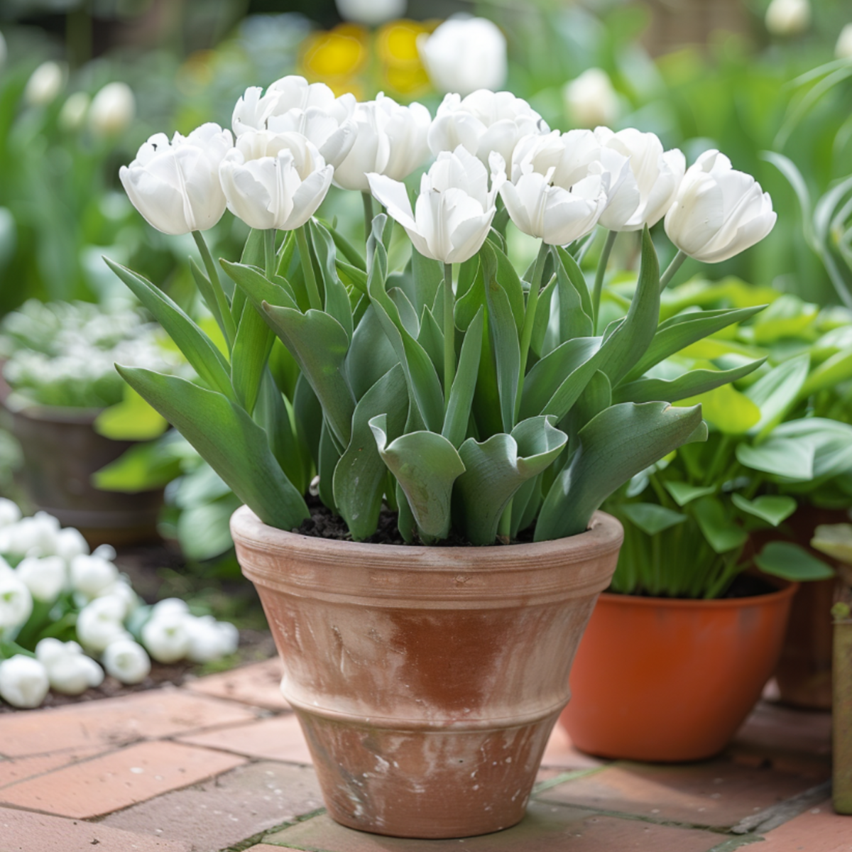 PLANT IN A BOX Tulipe - Set de 14 - Tulipa 'Mondial' - Bulbes à fleurs