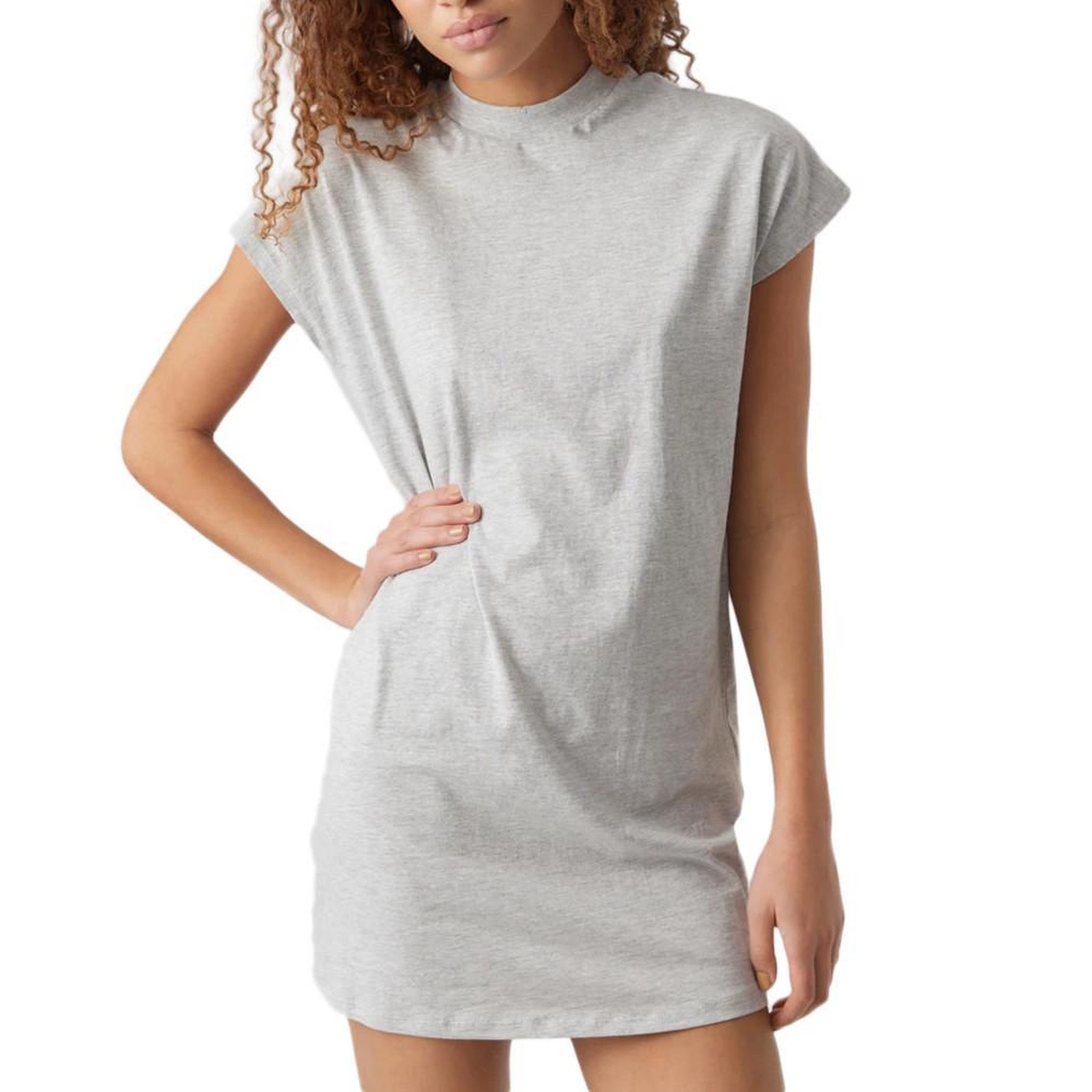 Vero Moda Robe T-Shirt Grise Femme Vero Moda Turtle. Coloris disponibles : Gris