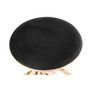 Voir la diapositive 2 : Paris Prix Tabouret Design  Wesley  49cm Noir & Or Rose