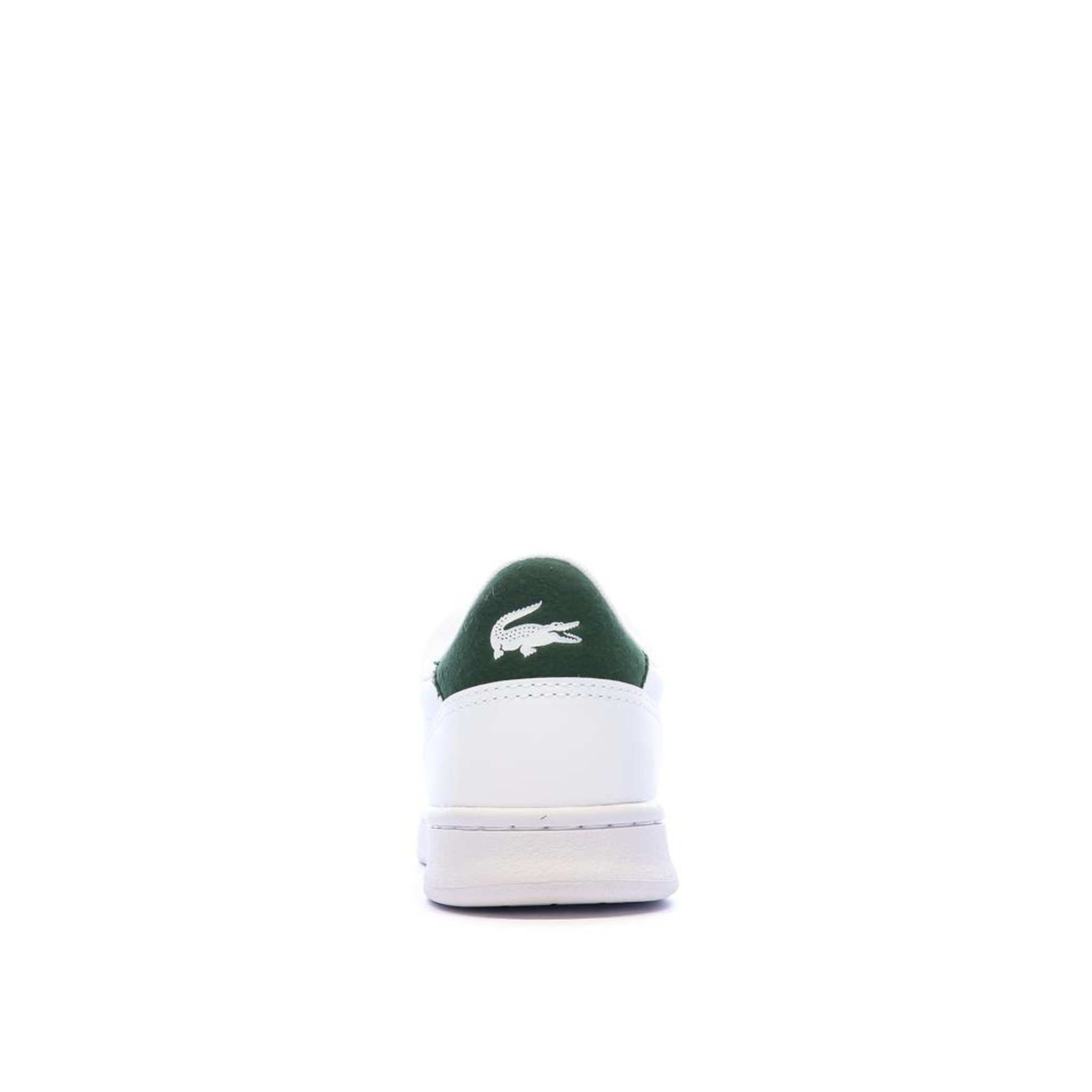 Voir la diapositive 3 : Lacoste Baskets Blanches/Vertes Femme Lacoste Carnaby Set